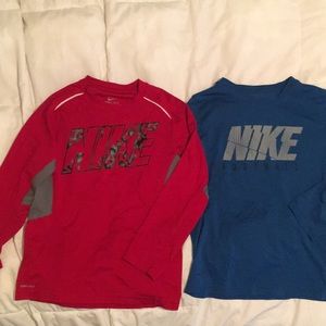 2 Nike long sleeve shirts